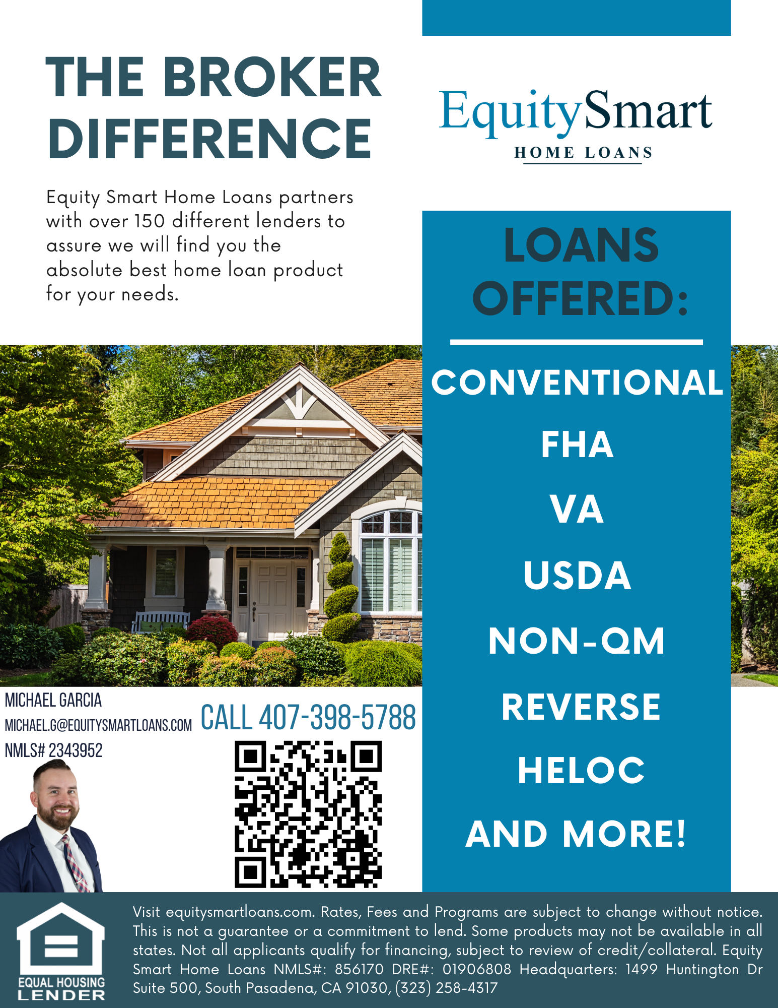 Equity Smart Home Loans- Michael Garcia